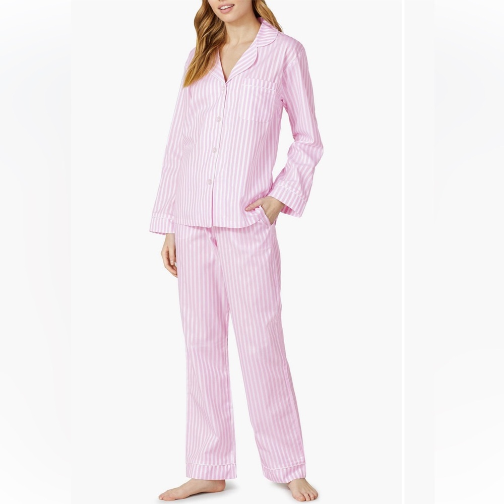 BedHead Light Pink Striped Pajama Set